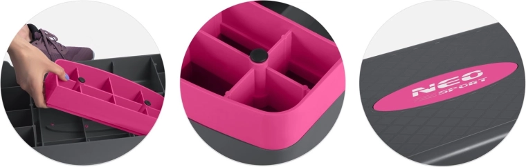 Stabiele constructie en eenvoudige opslag