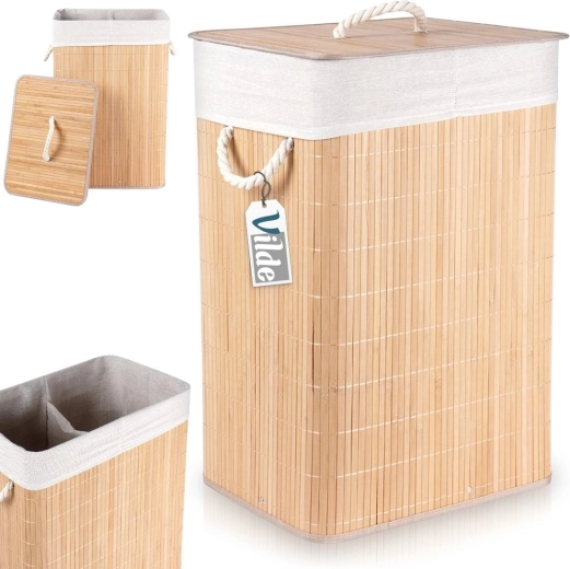 Comfortable carrying and practical lid