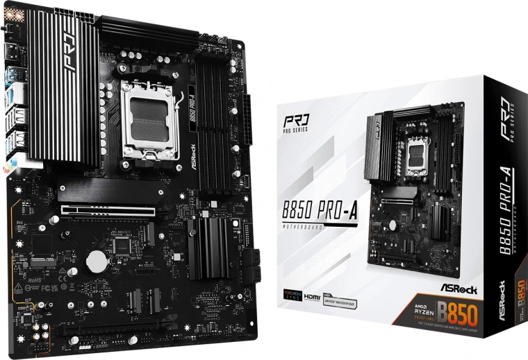 Scheda madre ASRock B850 PRO-A ATX con supporto DDR5 e socket AM5