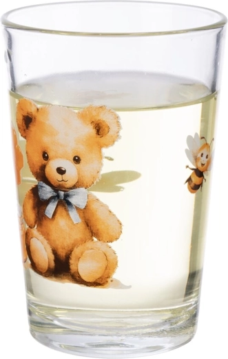 Clear glass for a natural look of the drink