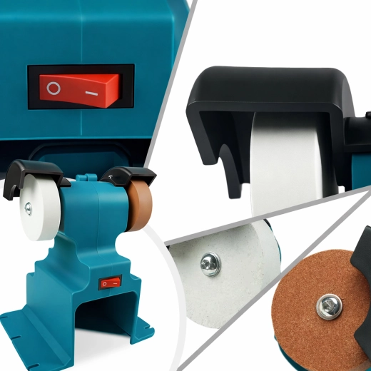 Double meule pour meulage grossier et fin