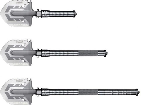 Folding design and adjustable length