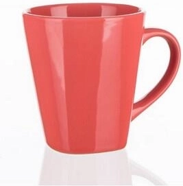 Tasse en céramique Asymo 180 ml rouge