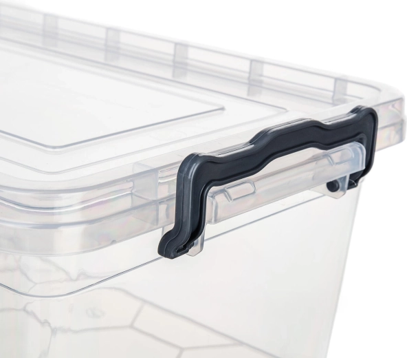 Fermeture sûre avec clips robustes