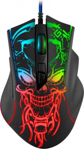 Mouse da gioco cablato BULLETSTORM GM-928, RGB, 7 pulsanti