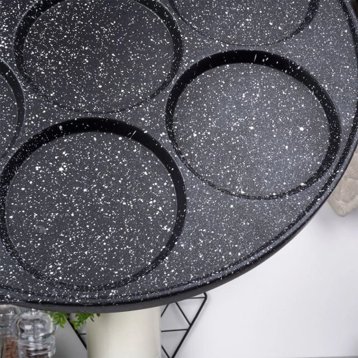 Antihaft-Granitat-Oberfläche