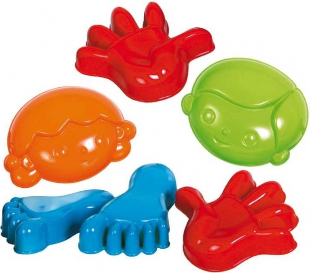 Gowi body-shaped sand molds set – 6 pcs