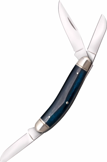 Cold Steel gentleman's stockman blue zakmes met 3 lemmeten