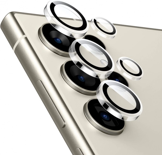 Verre de protection pour objectif de caméra Samsung Galaxy S24 Ultra