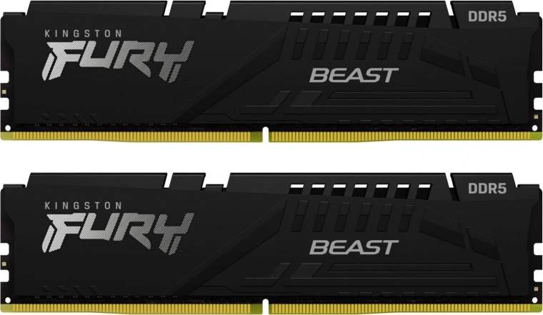 Memoria DDR5 Fury Beast Black 64 GB (2×32 GB) 5600 MHz CL36