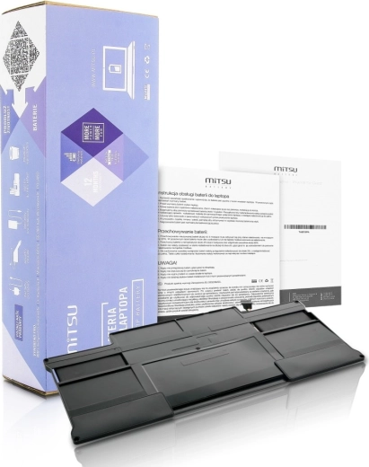 Baterie MITSU pro Apple MacBook Air 5200 mAh (38 Wh) 7,3 V