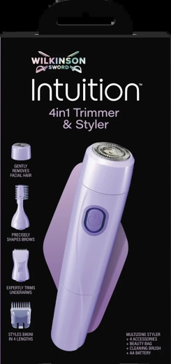 Wilkinson Sword Intuition trimmer e styler multifunzione 4 in 1 e rasoio
