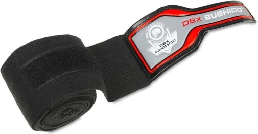 DBX BUSHIDO Pro Boxing Wraps – Black, 4 m