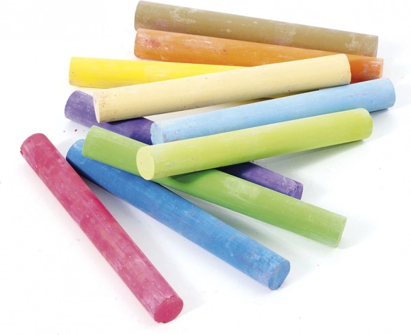JEujura Colored Chalk 10 pcs