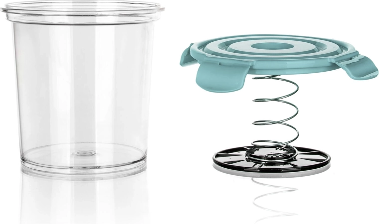 Rangement clair grâce au plastique transparent