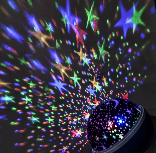 Solight LED projection ball multicolor with rotation and 9 modes
