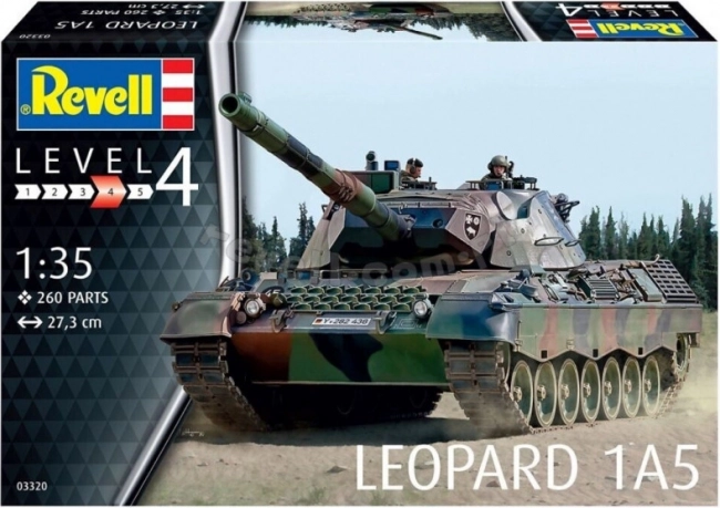 Plastic model Leopard 1A5
