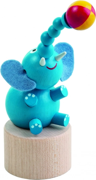 Detoa Squeezable Elephant with Ball