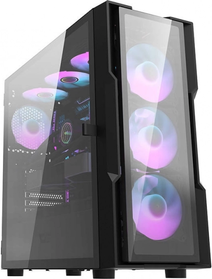 Počítačová skříň s RGB osvětlením Darkflash