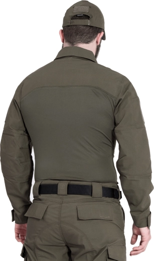 Durable ripstop fabric with stretch