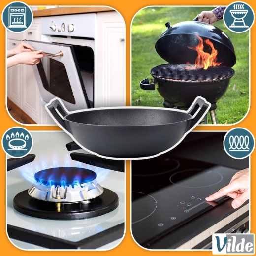 Utilizzo versatile su tutte le fonti di calore