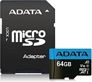 ADATA Premier MicroSDXC 64GB Scheda di memoria