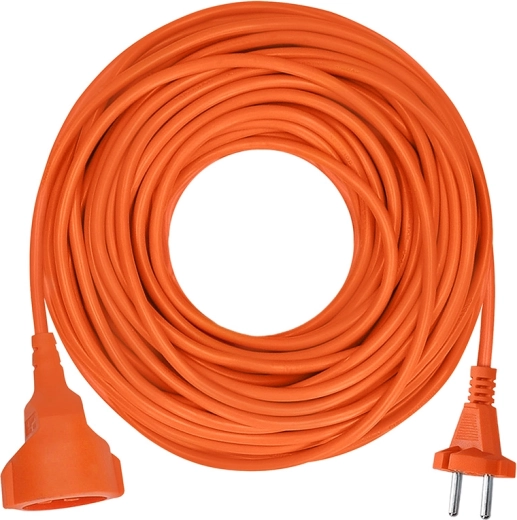 Solight prolunga mobile (giunto) 20 m, 2 × 1,5 mm², arancione