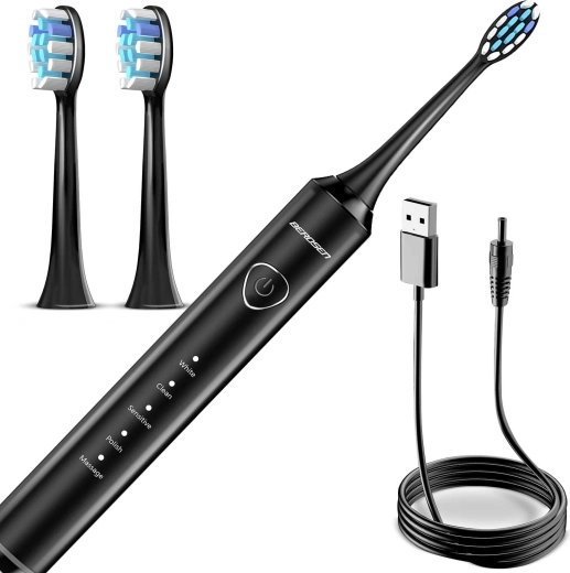 Complete set with USB charging and 2 heads