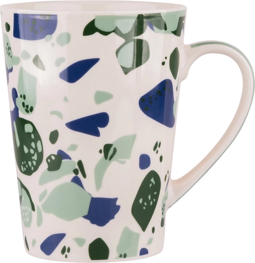 Hoge conische mok NBC Terrazzo 450 ml (decor B)
