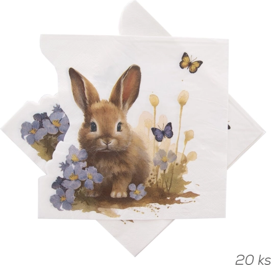 Papirservietter Jaro 33 × 33 cm, udstansede (20 stk.)