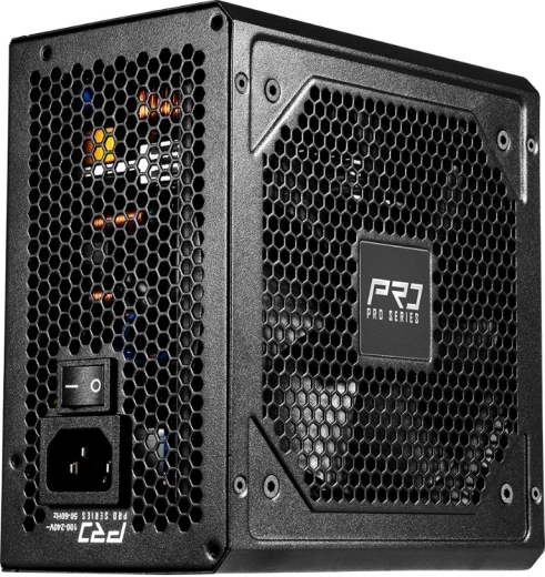 Practical rear panel with power switch