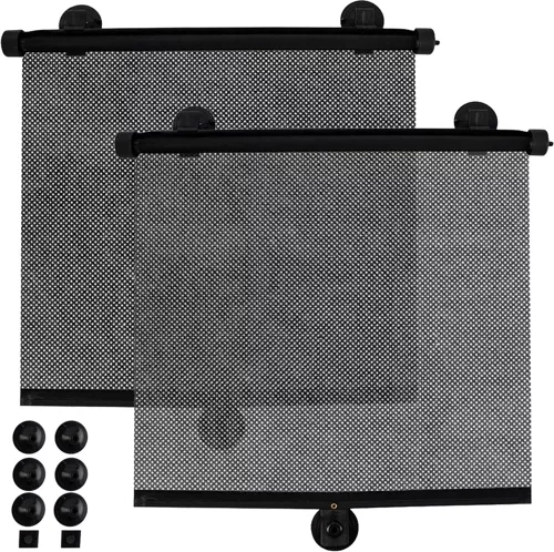 Set of 2 Retractable Car Sun Shades XTROBB