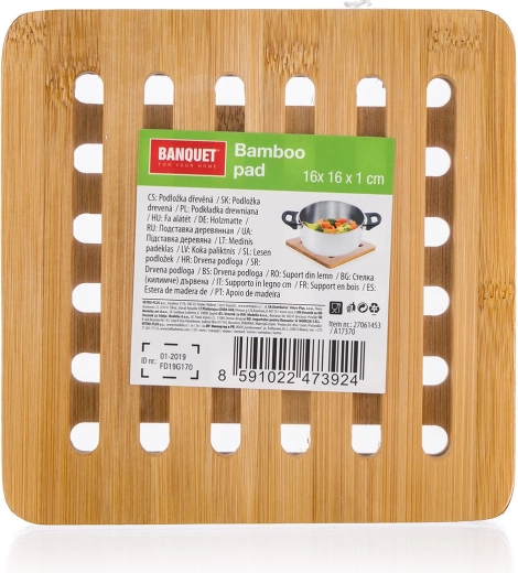 Dimensioni compatte 16 × 16 × 1 cm