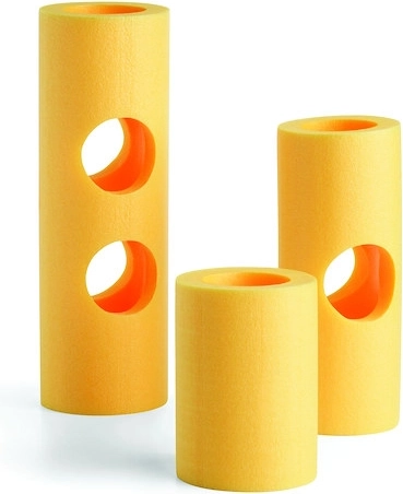 Lightweight foam material and easy handling