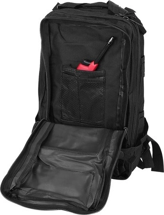 Clear organization in 5 compartments