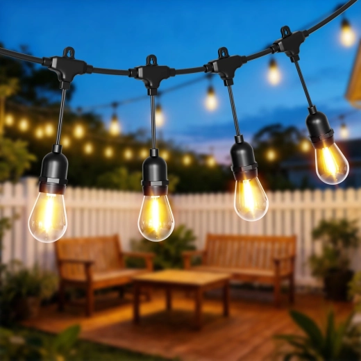 Atmospheric warm light for any outdoor space