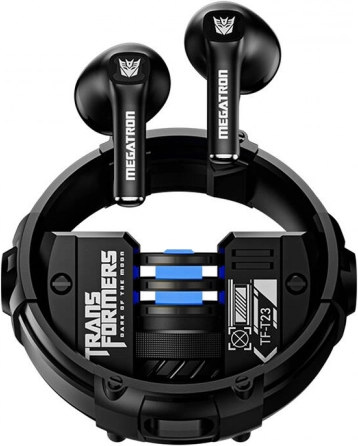 TWS TRANSFORMERS Wireless Earbuds with ANC (Black)