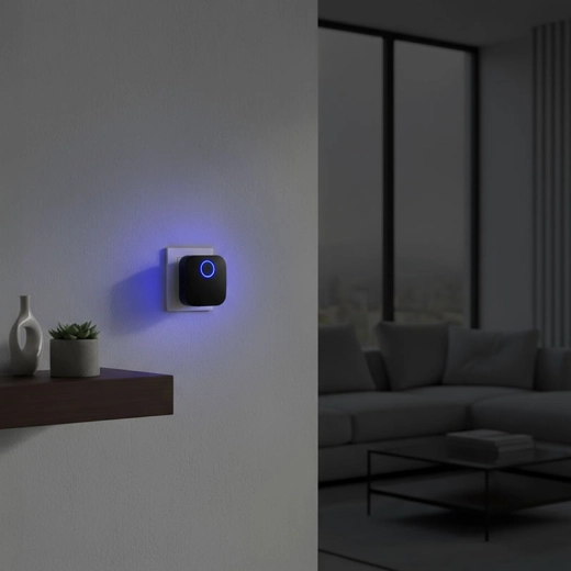 LED indication that alerts even without sound