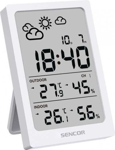Czytelny duży wyświetlacz LCD