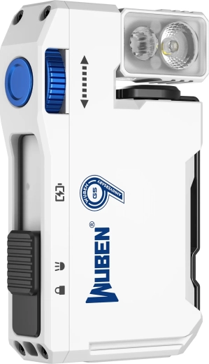 180° rotating head and three-direction handle