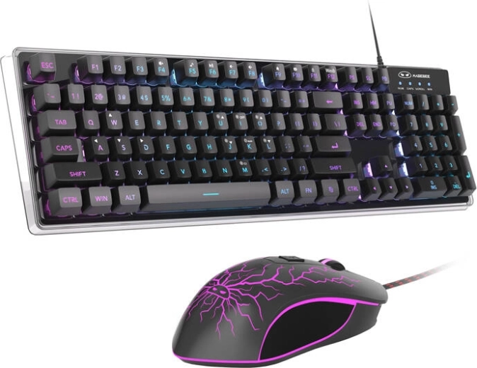 Set tastiera e mouse da gaming cablati MageGee (nero)