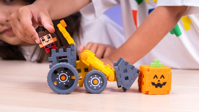 Minifigure del contadino per il gioco narrativo