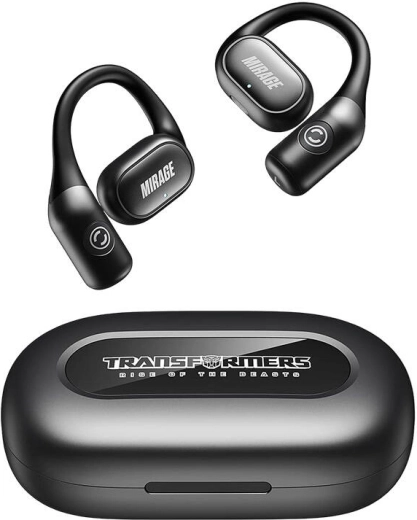 Cuffie wireless TWS TRANSFORMERS a struttura aperta nere