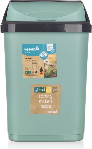 Supports waste sorting