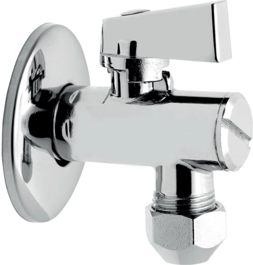 Angle valve without filter 1/2 x 1/2 with union nut