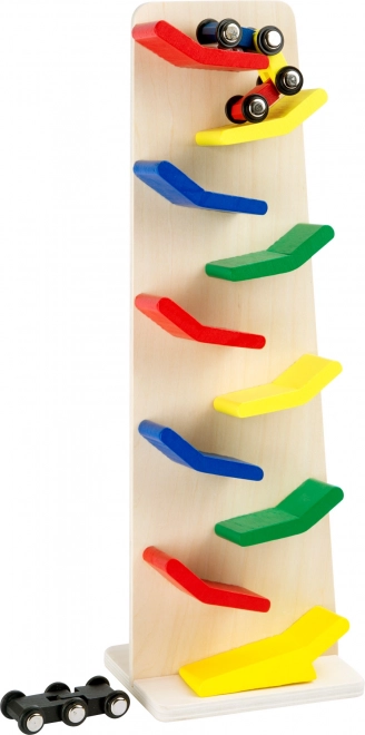 small foot waterval-toren voor auto's klap klap