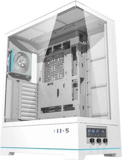 Case del computer Darkflash DY451L PRO bianca