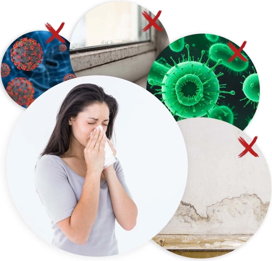 Funzionamento silenzioso per un ambiente più sano