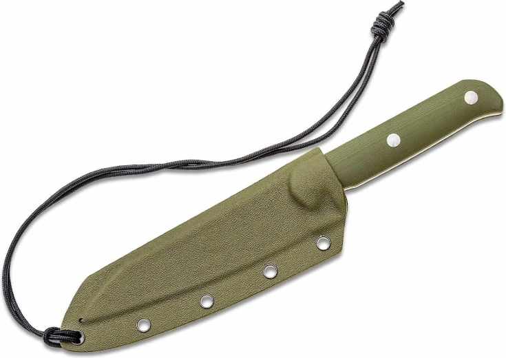 Kydex sheath and hanging lanyard