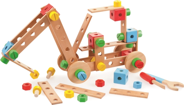 Tidlo costruzione in legno componibile per bambini